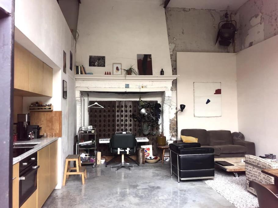 Antwerp Loft -Art And Chill- Parking Available Appartement Buitenkant foto